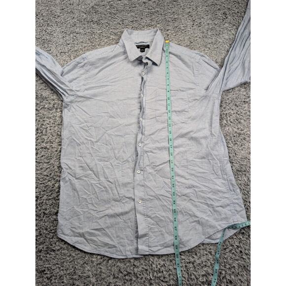 Banana Republic Shirt Men Large Blue Classiccore Preppy Standard Fit Casual - Picture 4 of 7